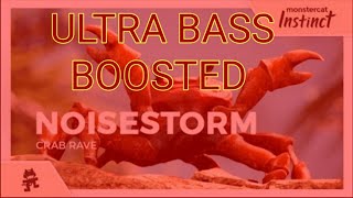 Noisestorm  Crab Rave ULTRA BASS BOOSTED [upl. by Enaerb]