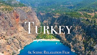 Turkey 4K  Scenic Relaxation Film With Calming Music [upl. by Ebsen]