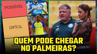 OS REFORÇOS QUE VÃO REVOLUCIONAR O PALMEIRAS EM 2025 [upl. by Ainessej]