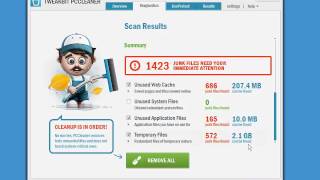 TweakBit PCCleaner video tutorial [upl. by Cammie]