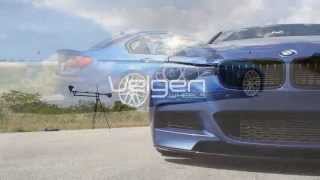 BMW F30 M Sport on Velgen Wheels VMB7 [upl. by Griffin225]