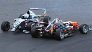 ADAC Formula 4  Crashes amp Action  Nürburgring [upl. by Galer]