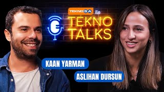 Teknosa İle TeknoTalks  Kaan Yarman x Aslıhan Dursun [upl. by Aloke866]