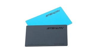 Stealth Card 2pk RFID Protection Cards wSplashID Pro [upl. by Veronique58]