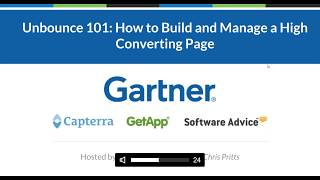 Unbounce 101 How to Build and Manage a High Converting Page [upl. by Harobed392]