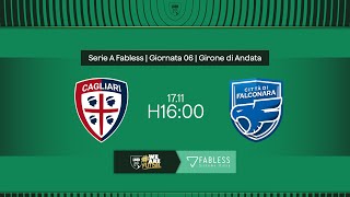 CagliariOkasa Falconara 18  6ª giornata  Serie A Fabless 20242025 [upl. by Almallah]