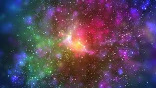 Multicolor Galaxy Motion Background 6000 Minutes Space Wallpaper Longest FREE UHD 60fps [upl. by Keegan162]