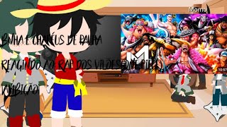 Bnha e Chapéus de Palha Reagindo ao Rap dos VilõesOne pieceAmbição audio normal [upl. by Adnahcir]