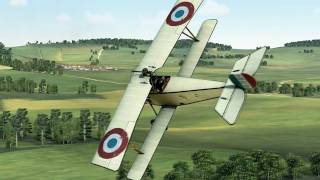 Nieuport 11 Ground Attack [upl. by Ainerbas]