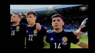 Scotland National Anthem vs Ukraine  FIFA World Cup 2022 qualifying [upl. by Melania37]