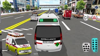 New Ambulance Van Hyundai Staria in Parking Building 3D Driving Class 2024 favorite video gameplay [upl. by Bathelda]