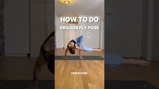 Insane arm balance tutorial 🤯🔥  dragon fly pose  yoga tutorial armbalance [upl. by Mia]