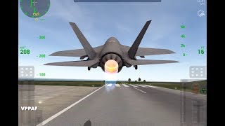 F35 epic take off  game [upl. by Esorylime]