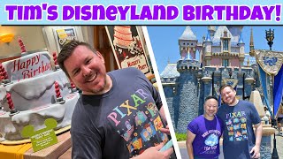 Celebrating Tims Birthday at Disneyland  Disneyland 2024 Vlog Day 2 [upl. by Rodavlas]