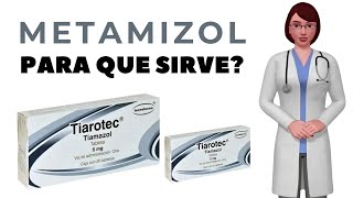 metamizol para qué sirve cuándo y como tomar metamizol sódico [upl. by Narcho817]