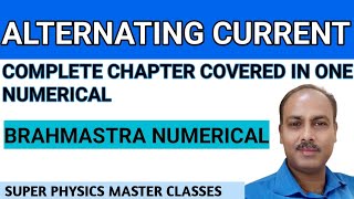 NUMERICAL OF CHAPTER ALTERNATING CURRENTCLASS 12 CBSE ISC BOARDiitjee neet2025 BY AV SIR [upl. by Nnaeirb]