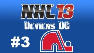 NHL 13 Deviens DG quotNordiquesquot Ep3  Les coupures [upl. by Aekin]