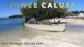 The best technical polling skiff for the money TOWEEcrossover skiff [upl. by Nillok]