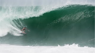 Surfing GIANT Puerto Escondido Oaxaca with Lucas Chumbo July 2021 [upl. by Dewayne282]