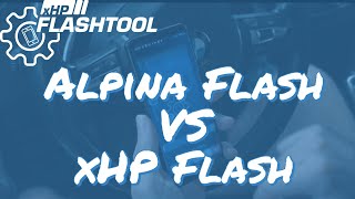 xHP Flashtool  Alpina flash vs xHP Flash [upl. by Lerak]