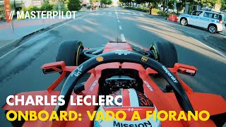 Charles Leclerc ecco lonboard da Maranello a Fiorano sulla F1 SF1000 2020 [upl. by Ralf]