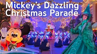 4K Mickey’s Dazzling Christmas Parade 2024  Disneyland Paris [upl. by Aikimat329]