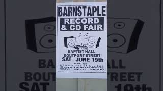 Barnstaple record fair this Saturday 1562021 [upl. by Edrei479]