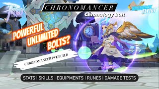 Ragnarok Mobile  Chronomancer  Chrono Bolter PVE Build  Dmg Tests ROM RagnarokMEternalLove [upl. by Arak]