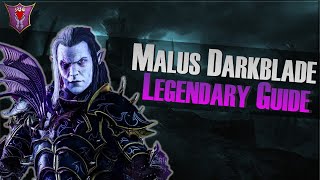 Malus Darkblade Legendary Campaign Start Guide  Total War Warhammer 2 [upl. by Meilen]