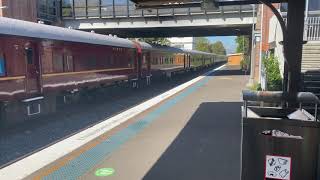 3801 Steam Locomotive  Bowral NSW 1421 [upl. by Eelimaj]