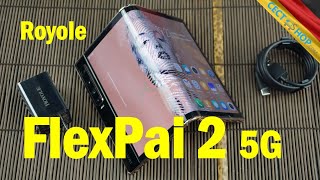 Royole FlexPai 2 5G Foldable Phone  Unboxing amp HandsOn Deutsch [upl. by Borroff758]