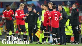 Rangnick annoyed with Manchester Uniteds performance against Young Boys [upl. by Edlyn]