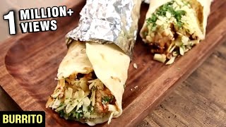 How To Make Burrito  Homemade Burritos Recipe  Nick Sarafs Foodlog [upl. by Hanahsuar]