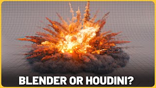 Is Blender 40 the Beginners Houdini [upl. by Eardnoed]