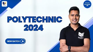 Polytechnic 2024  Polytechnic Entrance Exam Preparation 2024  Polytechnic Live Class [upl. by Rickert]