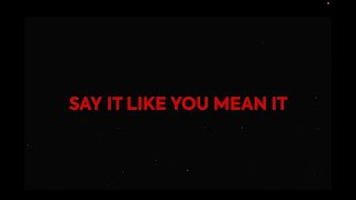 Elephante amp SABAI  Say It Like You Mean It Official Lyric Video ft Olivia Ray [upl. by Alecia]