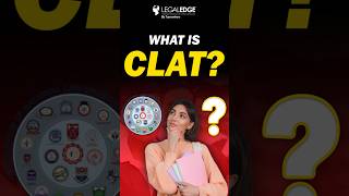 What is CLAT  CLAT Eligibility Criteria clat clat2025 shorts [upl. by Yehtomit]