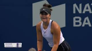 🦾 INTENSE POINT BETWEEN ANDREESCU AND BOUCHARD  THROWBACK THURSDAY 🔙 [upl. by Fedora]