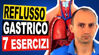 7 Esercizi per il Reflusso Gastroesofageo di Tipo Posturale [upl. by Nohtanoj]