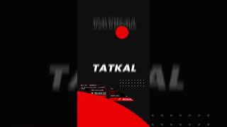 TATKAL SOFTWARE TODAY  TATKAL SOFTWARE LIVE BOOKING [upl. by Benedetto]