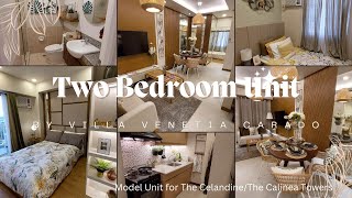 DMCI Homes The CelandineThe Calinea Towers Two Bedroom Unit Tour [upl. by Cherish]