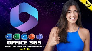 Como tener Office 365 activado para PC GRATIS ⚡ Instalar Microsoft 365 para Escritorio FULL 2024 😎 [upl. by Nyledaj]