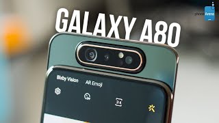 Samsung Galaxy A80 Review  Is This The Ultimate quotAll Screenquot Phone [upl. by Weatherley587]