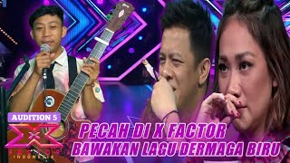 Juri Smape MerindingPelajar Ini Berhasil Bawakan LaguDermaga Biru  X Factor Indonesia 2021 [upl. by Danforth]