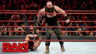 Braun Strowman vs Elias Raw Feb 26 2018 [upl. by Damalis]