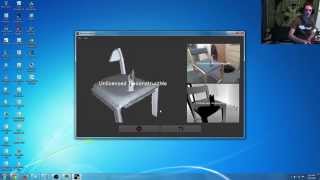 HOW TO video Xbox 360 KINECT as 3D SCANNER [upl. by Mientao]