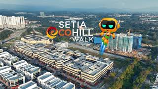 Setia EcoHill Walk Flythrough with EcoBot [upl. by Aryek914]