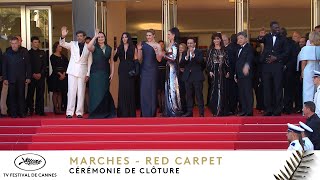 MARCHES DE CLÔTURE – Red Carpet – English – Cannes 2024 [upl. by Dust]