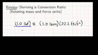 Related lbm to lbf on earth [upl. by Annawad]