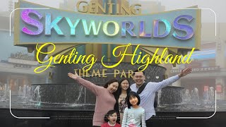 Genting Highland SkyWorlds Theme Park  A FunFilled Day with Family  Things to do in Malaysia [upl. by Enyallij]